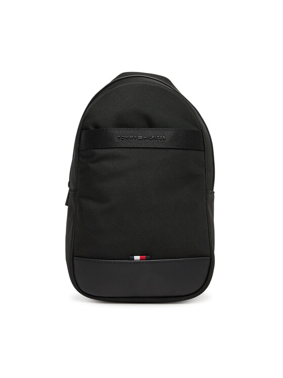 

Рюкзак Th Nylon Travel Sling Bag AM0AM13572 Tommy Hilfiger, черный