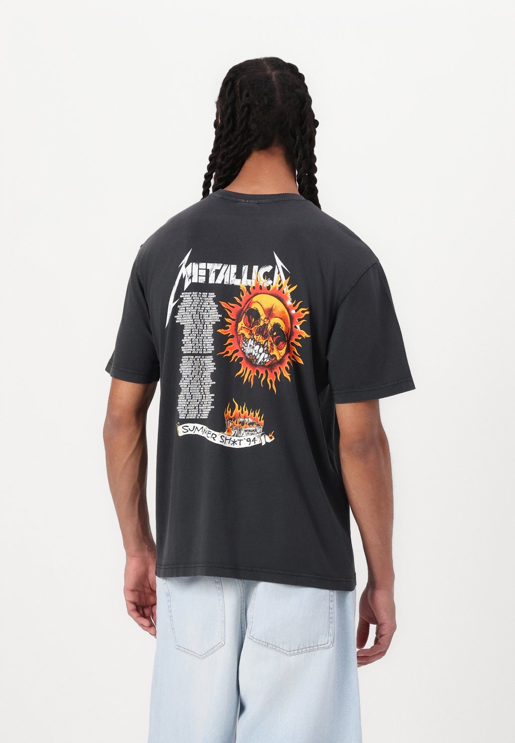

Футболка с принтом ONSMETALLICA TEE Only & Sons, черный