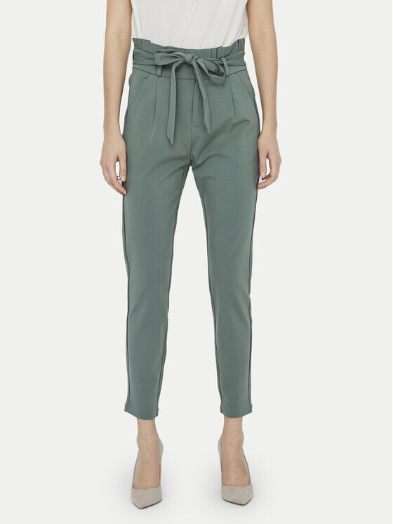 

Тканевые брюки свободного кроя Vero Moda, зеленый