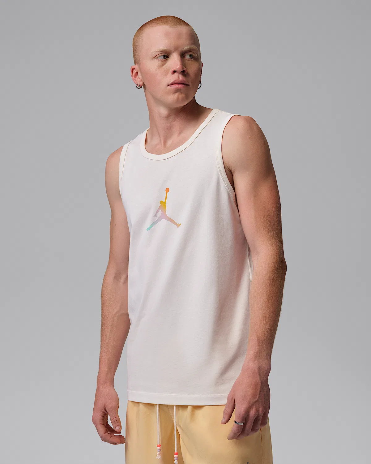 Мужской топ-майка Festival Jordan Brooklyn, Pale Ivory
