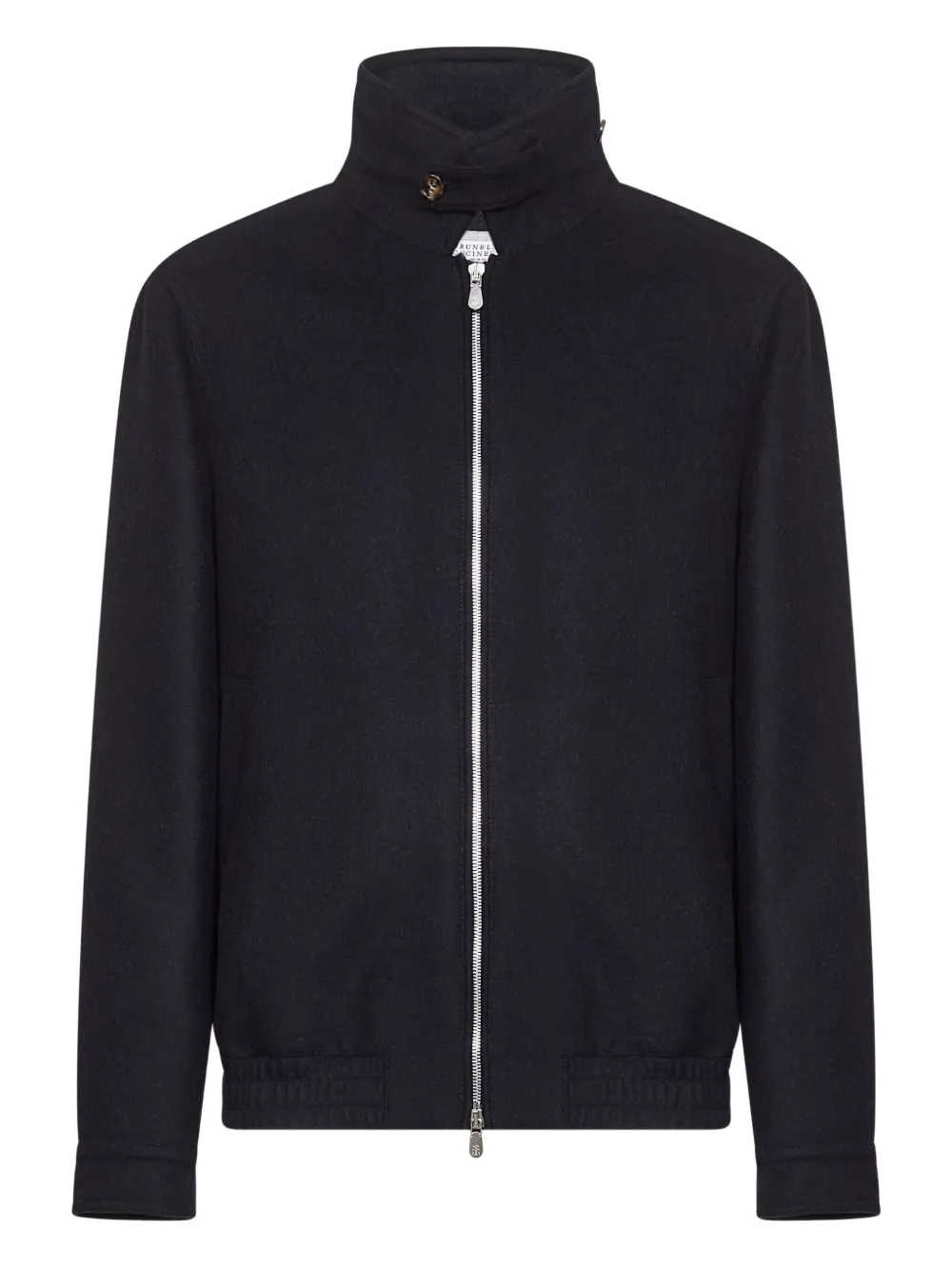 

Куртка с двойной застежкой-молнией Brunello Cucinelli, синий