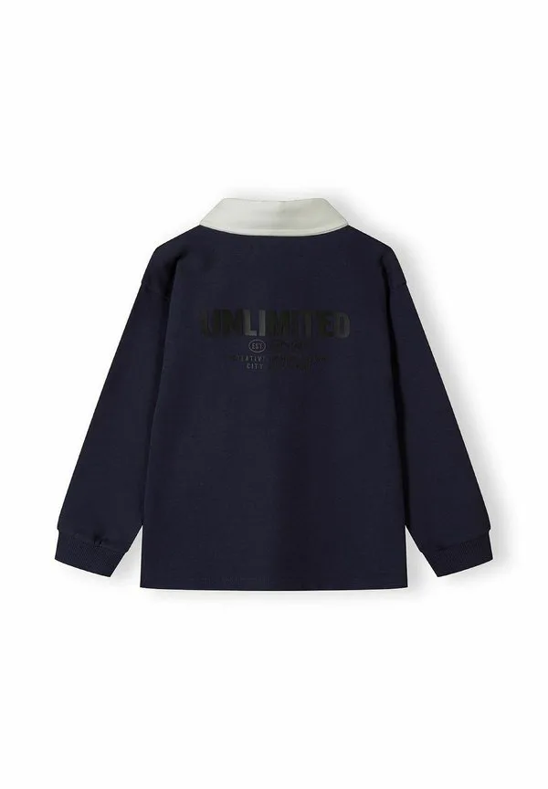 Футболка с длинными рукавами и принтом для регби Minoti, Navy/White — фото 3