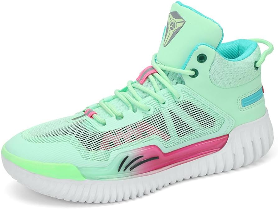 

Мужские спортивные кроссовки Rongduyan для прогулок на открытом воздухе и баскетбольных соревнований, зеленый