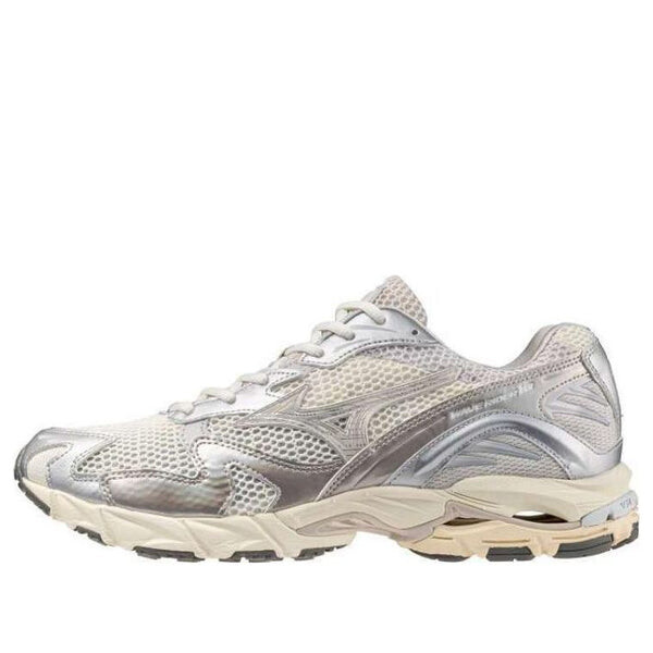

Кроссовки wave rider 10 'metallic snow white' Mizuno, белый