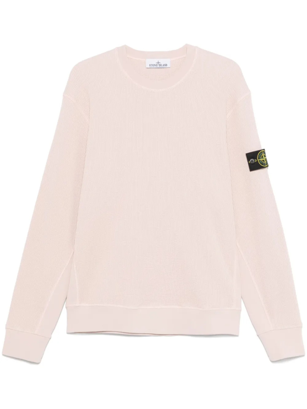 

Stone Island фактурная толстовка из органического хлопка, розовый