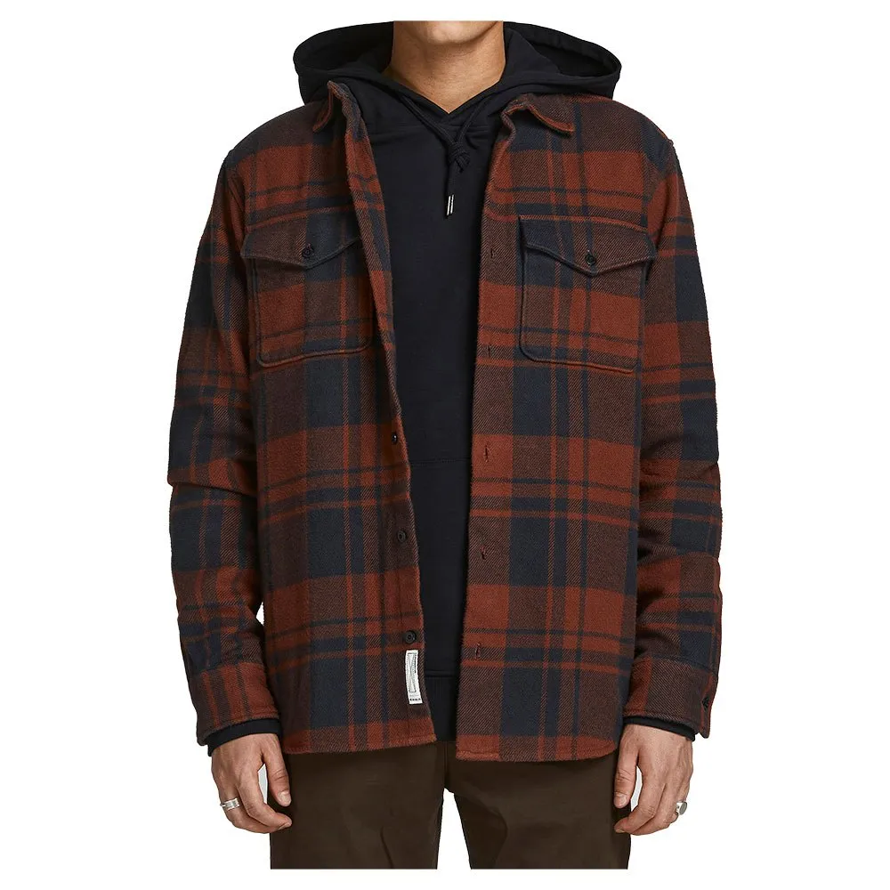 

Рубашка Jack & Jones Blulumber Overshirt Cpo, красный