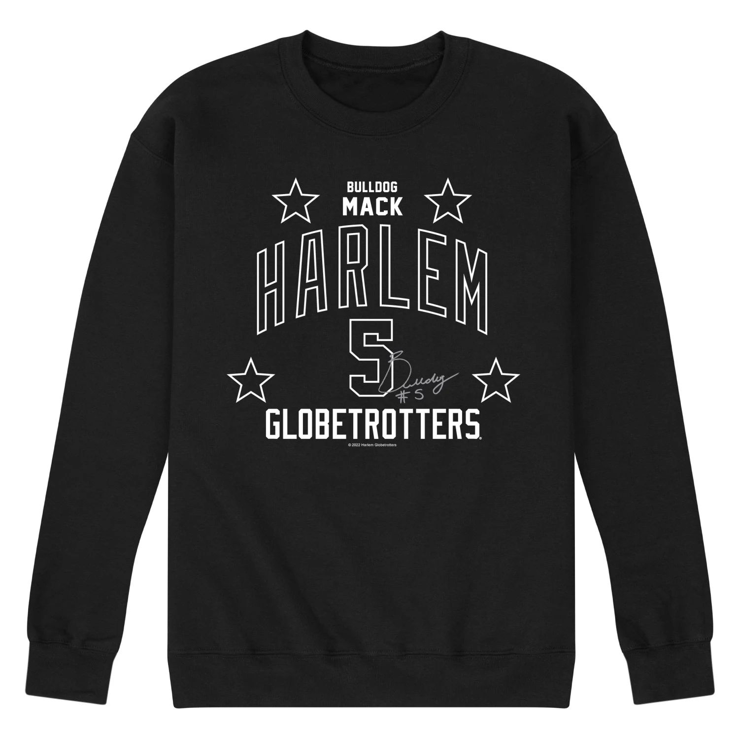 

Мужской свитшот Harlem Globetrotters Bulldog Mack 5 Licensed Character