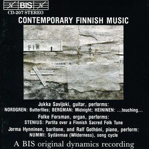 

CD диск Savijoki / Forsman / Hynninen / Gothoni: Contemporary Finnish Music