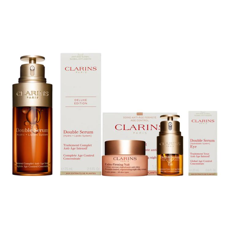 

CLARINS Jiaoyunshi сыворотка gold dual extract крем для век увлажняющий набор для ухода за кожей