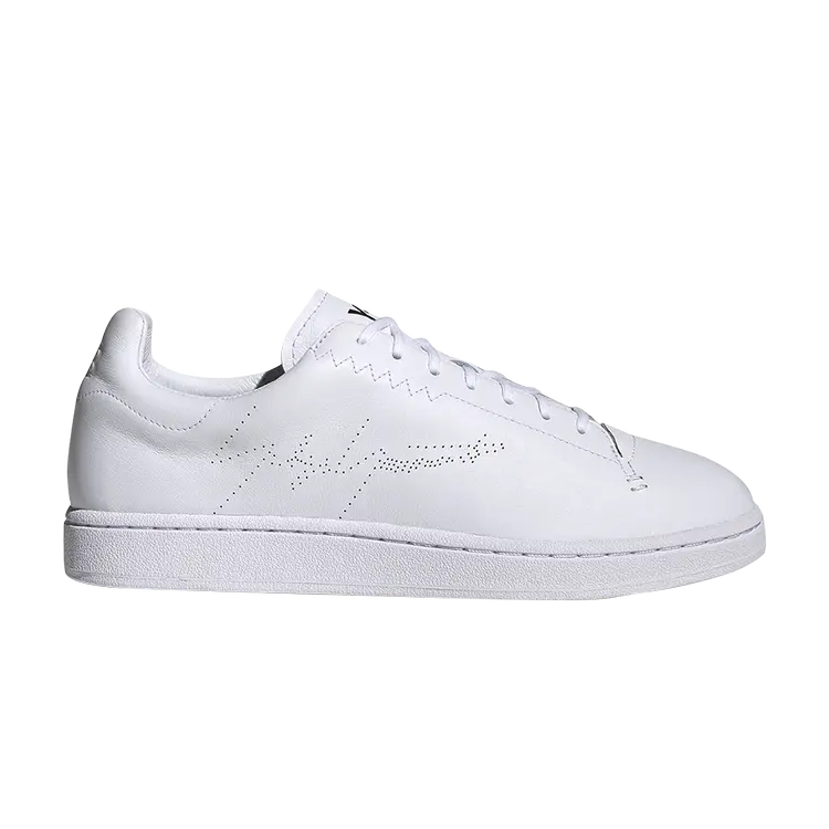 

Кроссовки Adidas Y-3 Yohji Court 'Footwear White', белый, Белый;серый, Кроссовки Adidas Y-3 Yohji Court 'Footwear White', белый