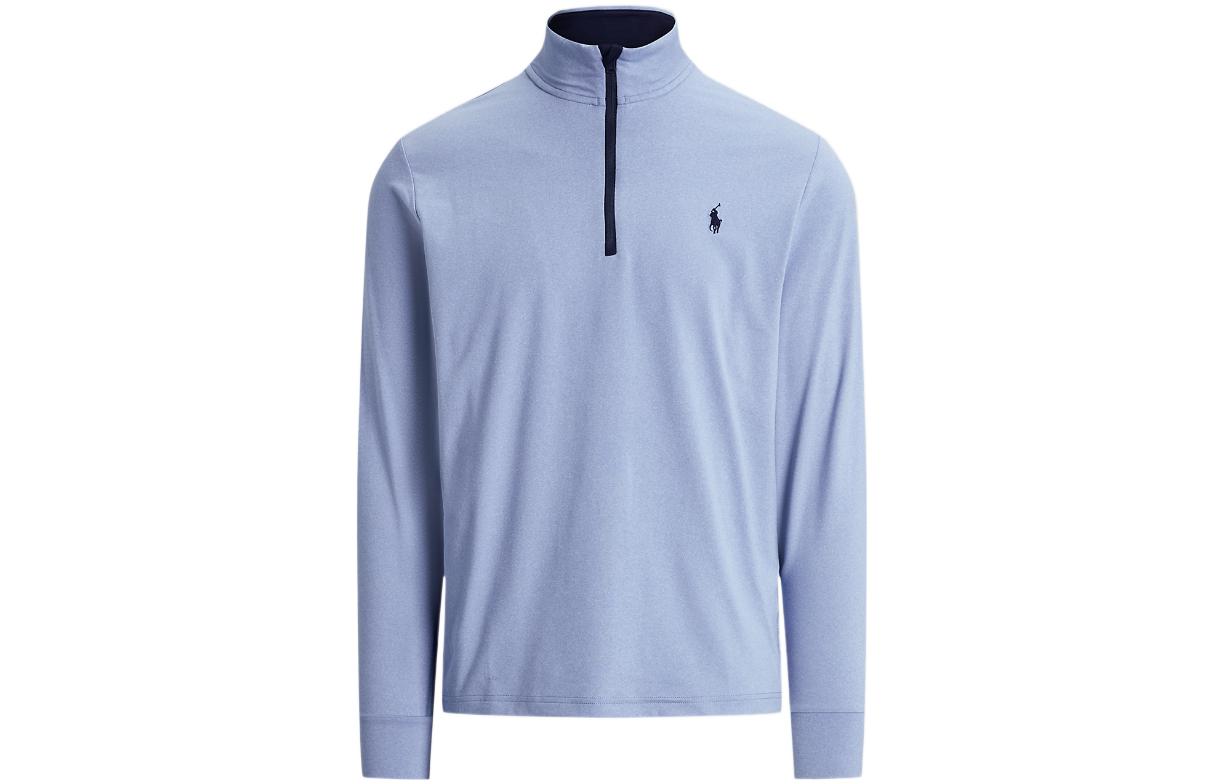 Polo Ralph Lauren Мужская толстовка синего цвета — фото 3