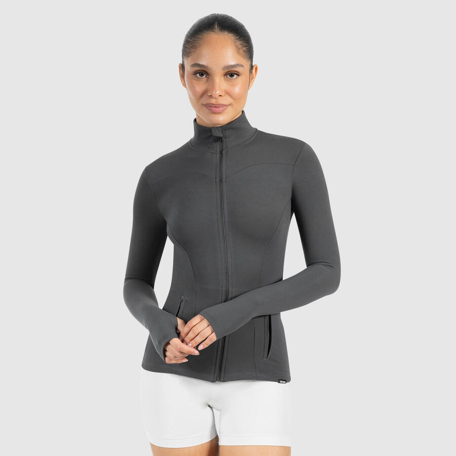 

SMILODOX Женская спортивная куртка Kenna антрацит