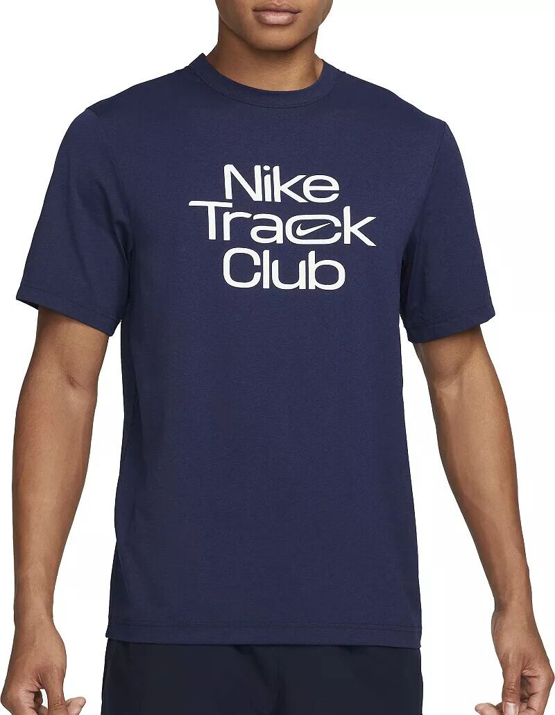 

Мужская футболка для бега с графическим рисунком Nike Dri-FIT Hyverse Track Club с короткими рукавами