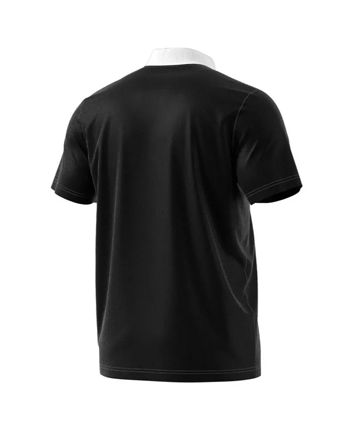 Мужская поло New Zealand Rugby 2024/25 AEROREADY черного цвета adidas — фото 3