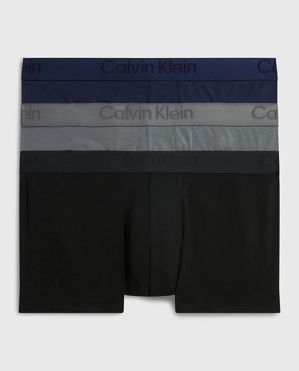 

Набор из 3 мужских боксеров с низкой посадкой Calvin Klein, мультиколор