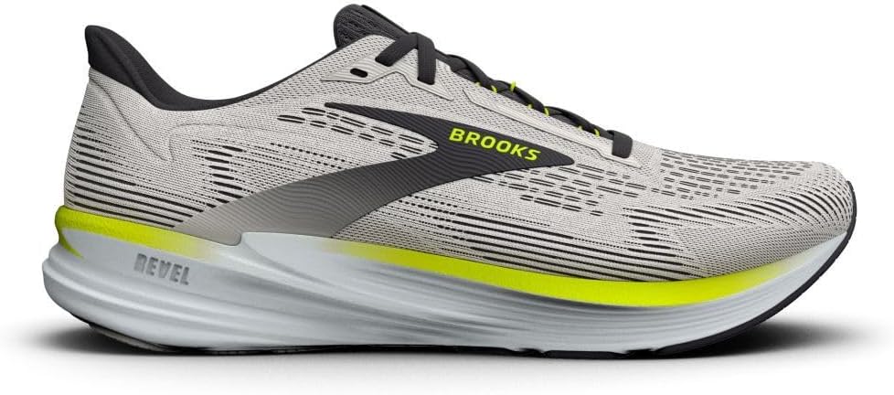 

Мужские кроссовки Brooks Revel 8 для бега и ходьбы с нейтральной поддержкой, серый