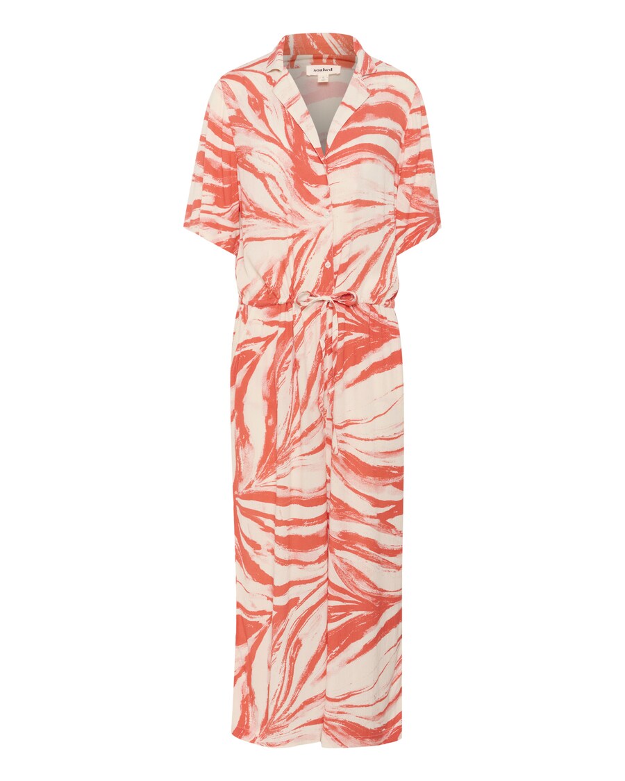 

Комбинезон SOAKED IN LUXURY Zaya, цвет Pastel red/White