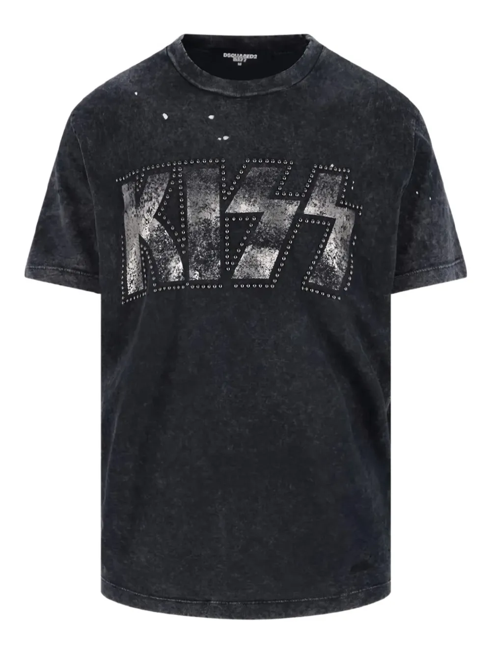 

Футболка с заклёпками Dsquared2, серый