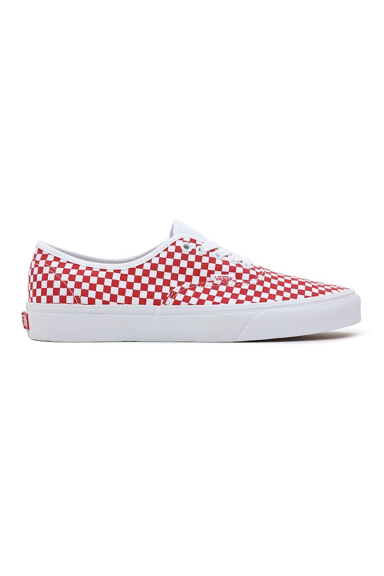 

Кроссовки в клетку Authentic Vans, красный