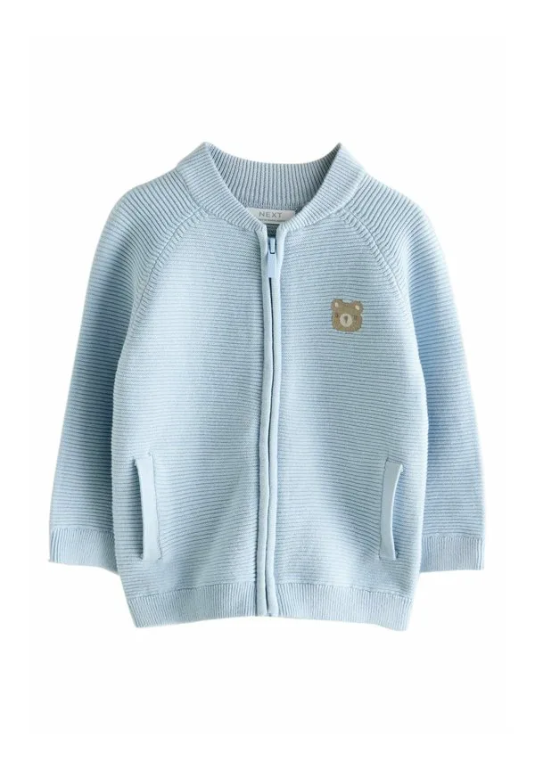 Кардиган на молнии, стандартный Next, Light Blue