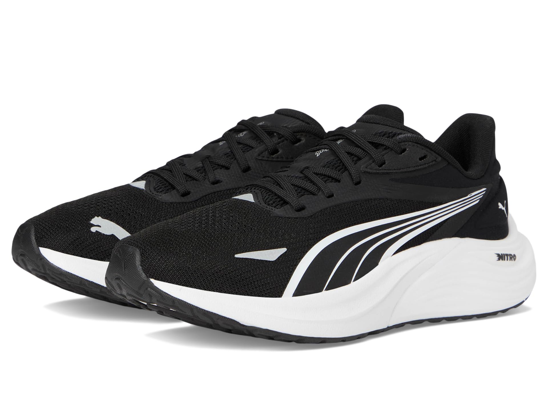 Кроссовки PUMA Electrify Nitro 4 Running Shoes, цвет Puma Black/Puma White