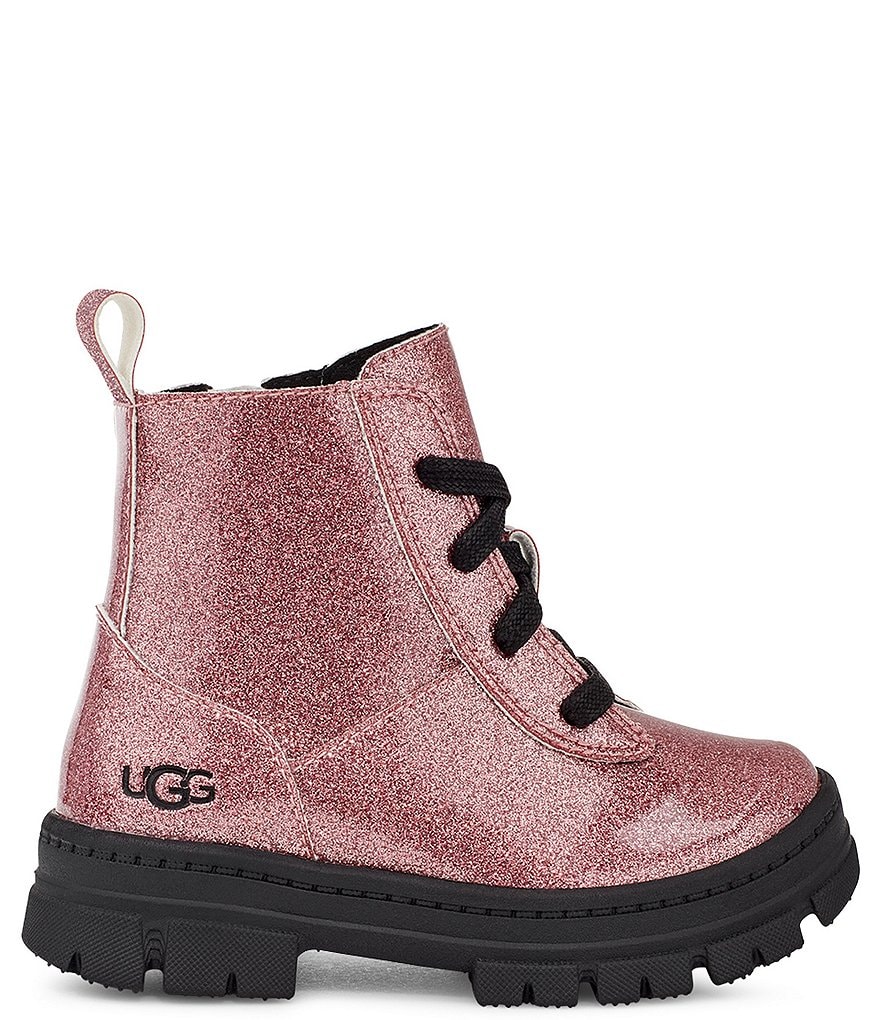 

UGG Ботинки Ashton с блестками на шнуровке для девочек (для младенцев), розовый