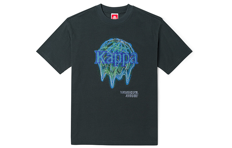 

Виртуальное зеркало радости футболка с каплевидным плечом мужская Kappa, серый