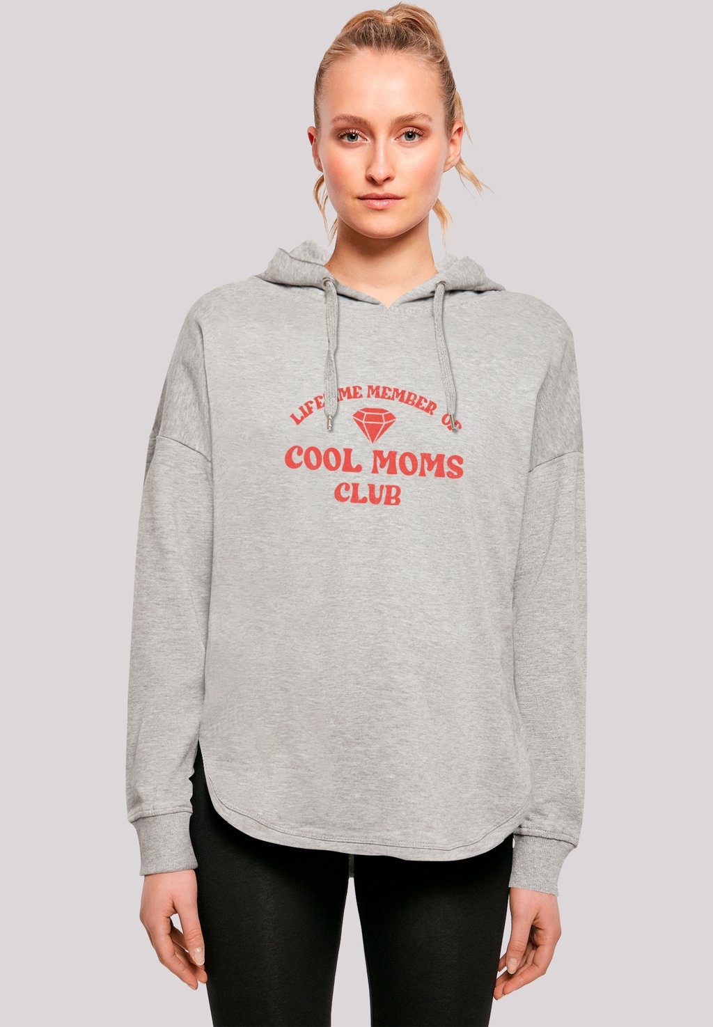 

Толстовка MOTHERS DAY COOL CLUB MEMBERSHIP TRENDY - Hoodie F4NT4STIC, серый