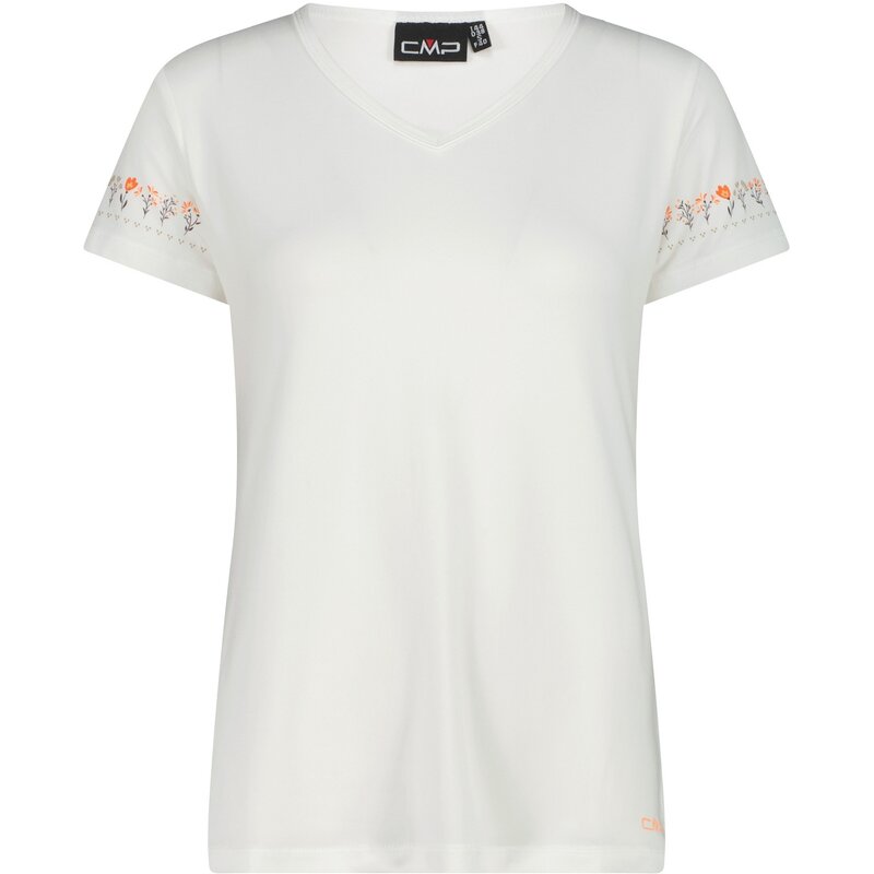 

Рубашка женская футболка Cmp, цвет bianco -salmone