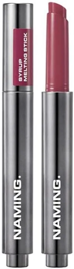 Блеск для губ NAMING Syrup Melting Stick, Deep Natural Plum, 17x17x120 мм