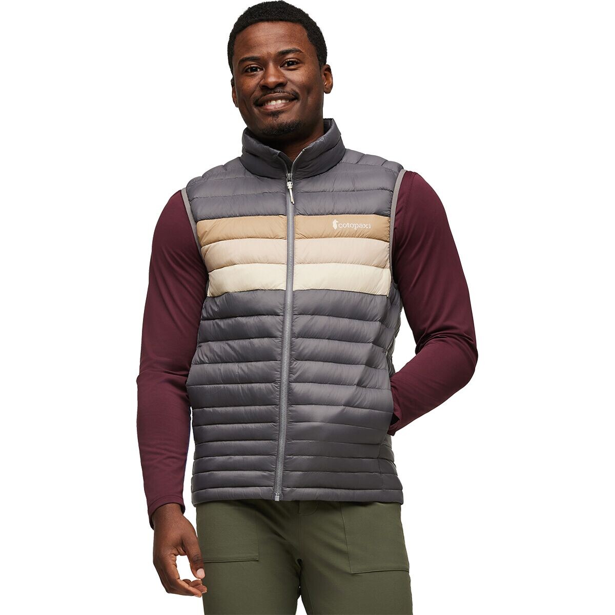 

Пуховый жилет fuego Cotopaxi, цвет cinder stripes