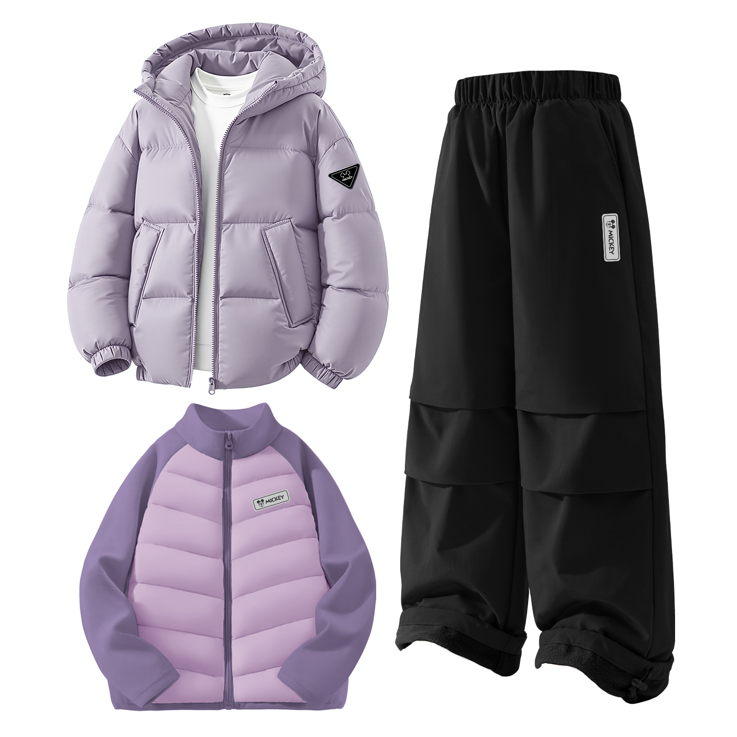 

Детская повседневная спортивная одежда Disney, фиолетовый