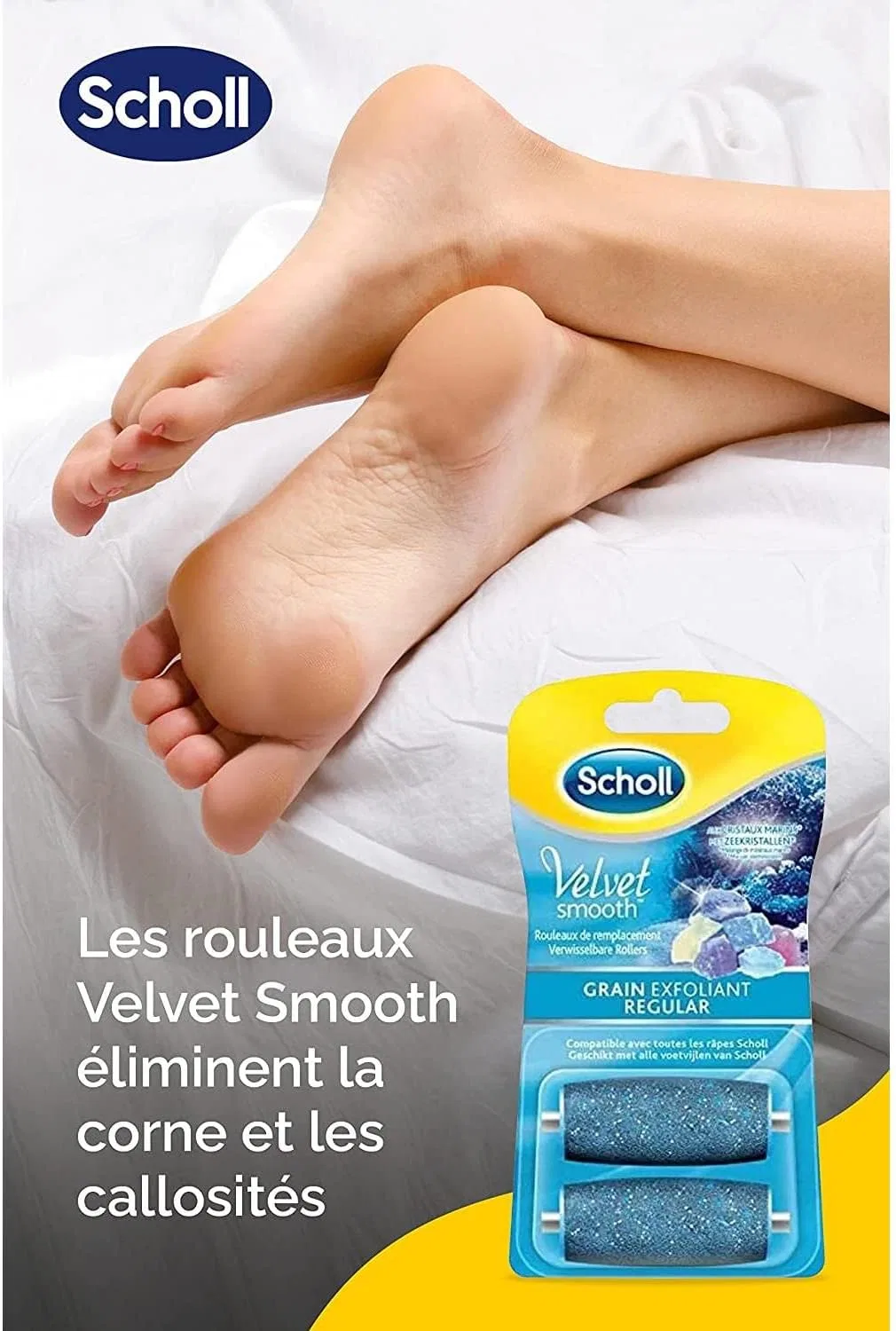 Набор сменных роликов Scholl Velvet Smooth, 3 шт. Scholl — фото 3