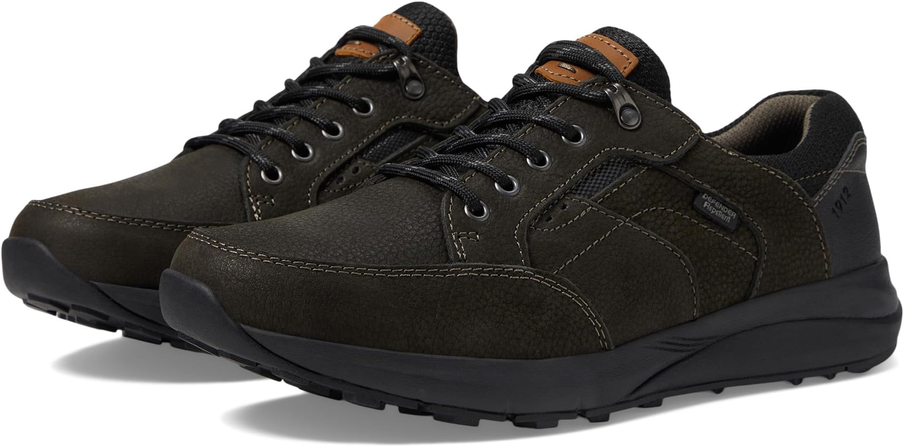 

Кроссовки Nunn Bush Excursion Waterproof Moccasin Toe Oxford, цвет Charcoal