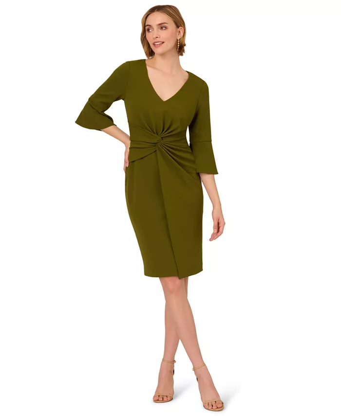 

Женское платье-футляр с рукавами 3/4 Adrianna Papell