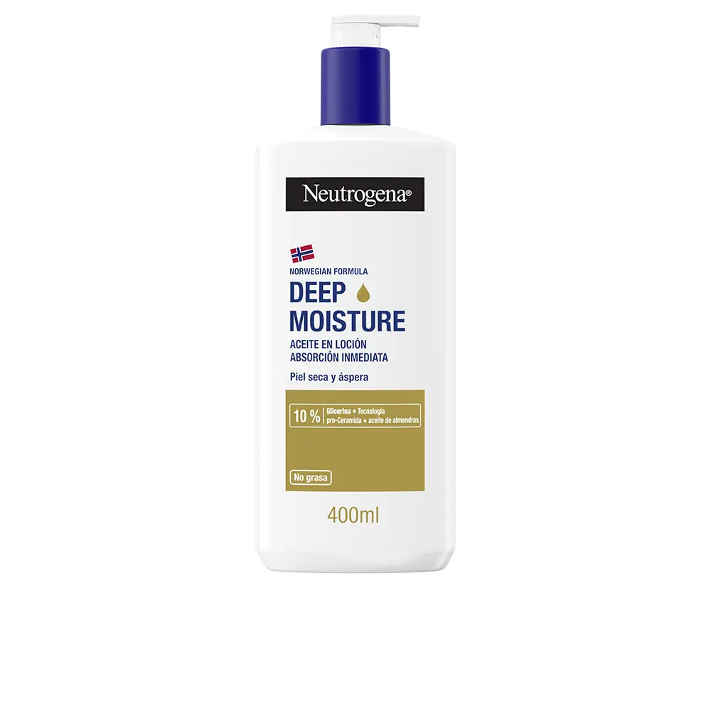 

Масло для тела Deep moisture body lotion oil Neutrogena, 400 мл.