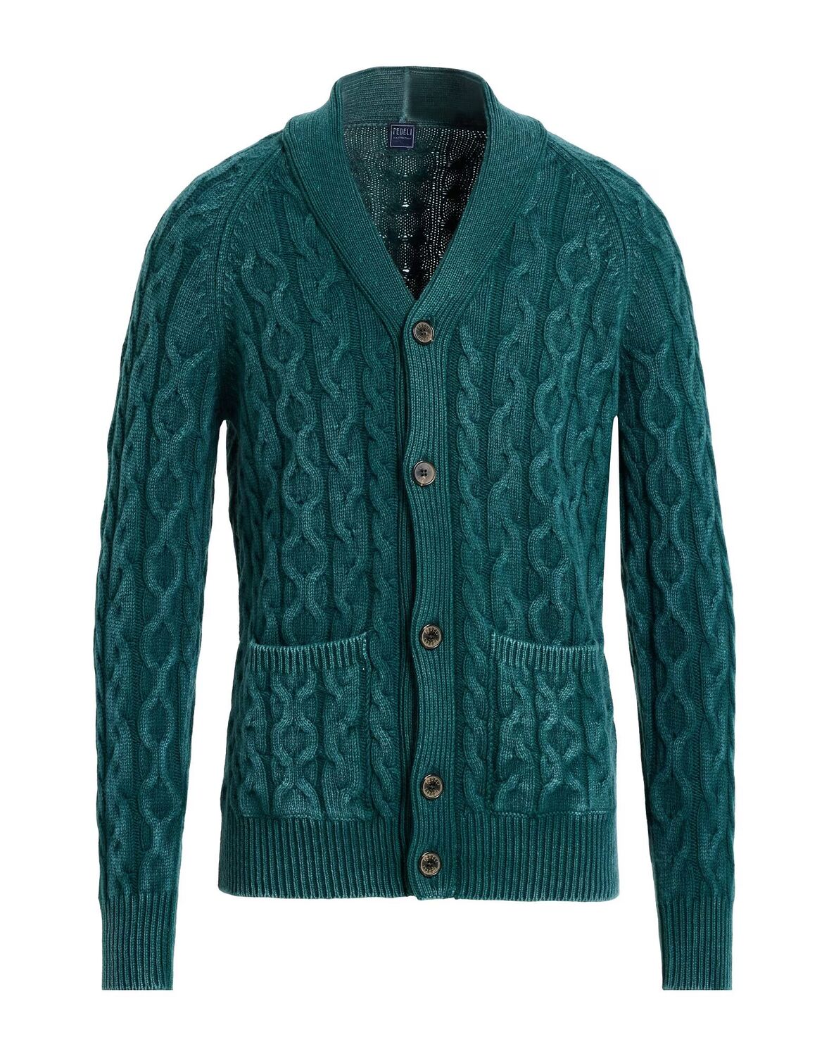

Кардиган Fedeli, темно-зеленый
