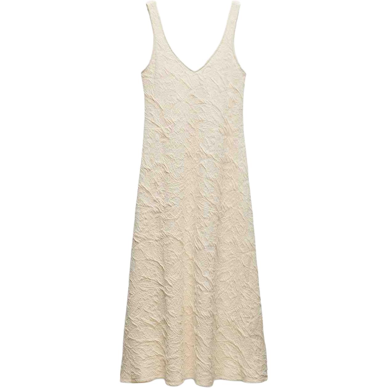 

Женское платье-комбинация ZARA, коричневый