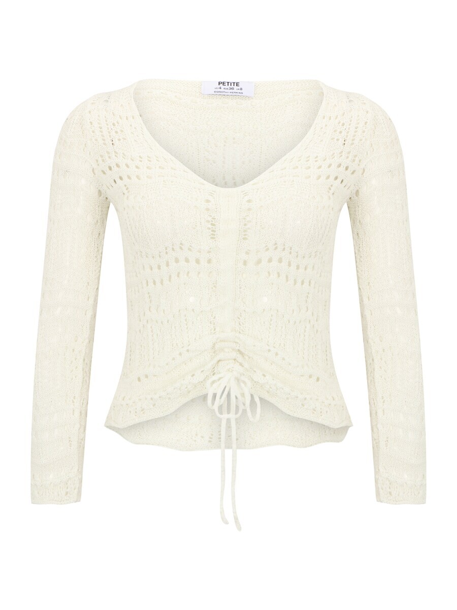 

Тонкий вязаный свитер Dorothy Perkins Petite Sweater, кремовый