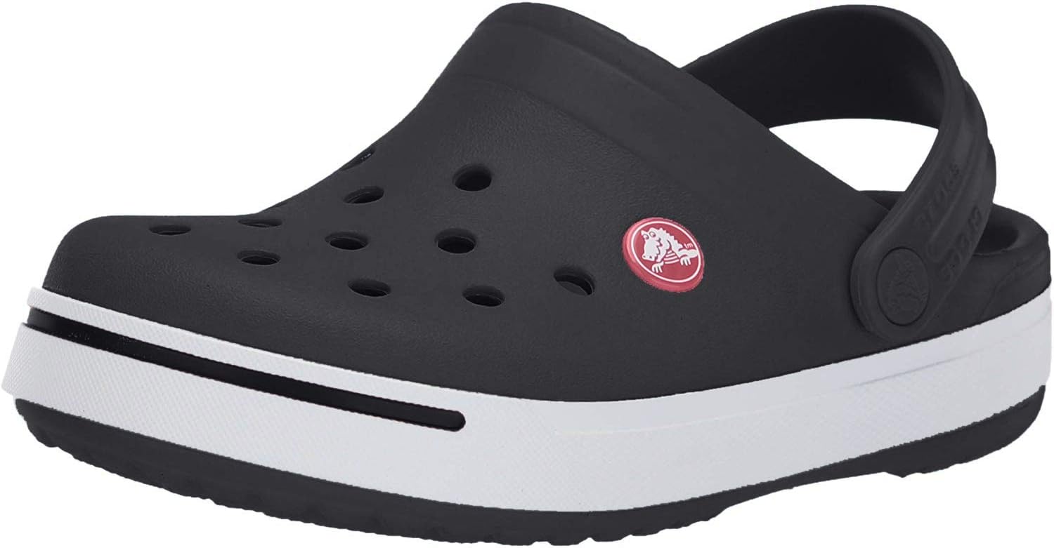 

Детские кроксы Crocs Crocband, белый/черный