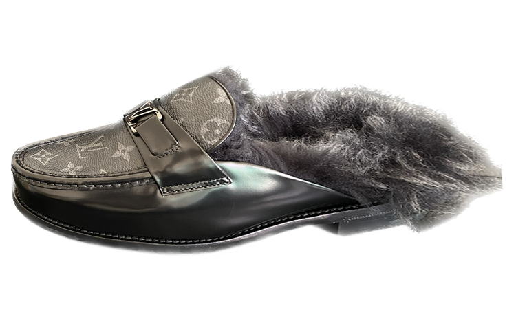 

LOUIS VUITTON Лоферы мужские черные