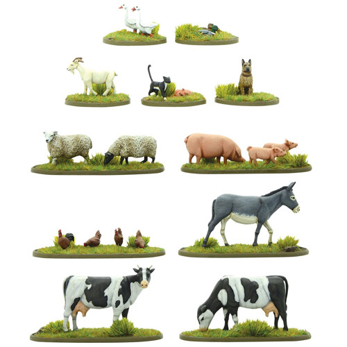 

Аксессуары Warlord Games Warlord Games: Farmyard Animals