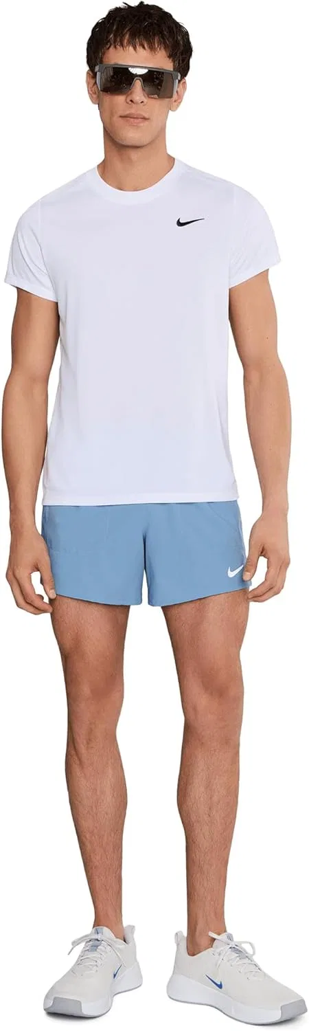 Мужские шорты Nike Dri-FIT Stride 2-in-1, 5 дюймов, Work Blue/Reflective Silver — фото 2
