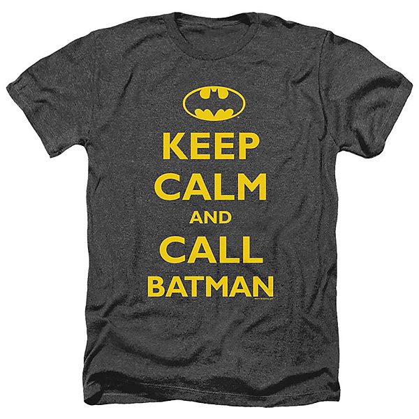 

Футболка Batman call batman adult heather Licensed Character