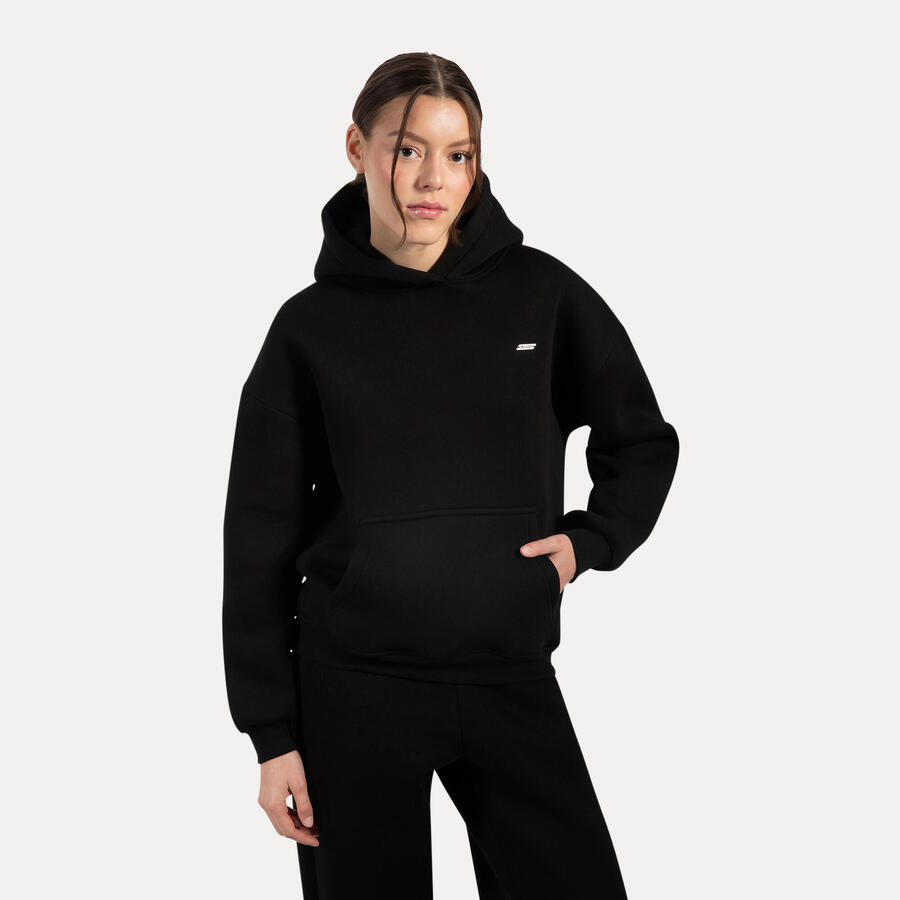 

SMILODOX Женская толстовка с капюшоном Lyanna Black