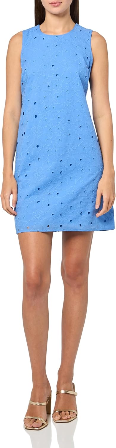 

Женское платье-трапеция без рукавов Tommy Hilfiger Meadow с люверсами, French Blue