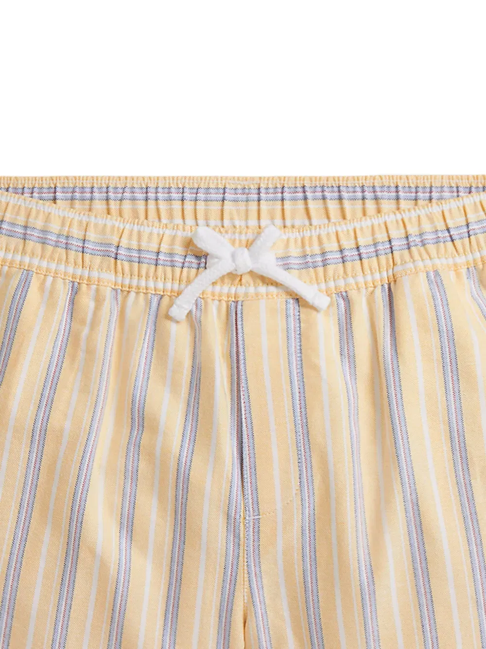 Полосатые шорты на завязках Polo Ralph Lauren Kids, желтый — фото 4