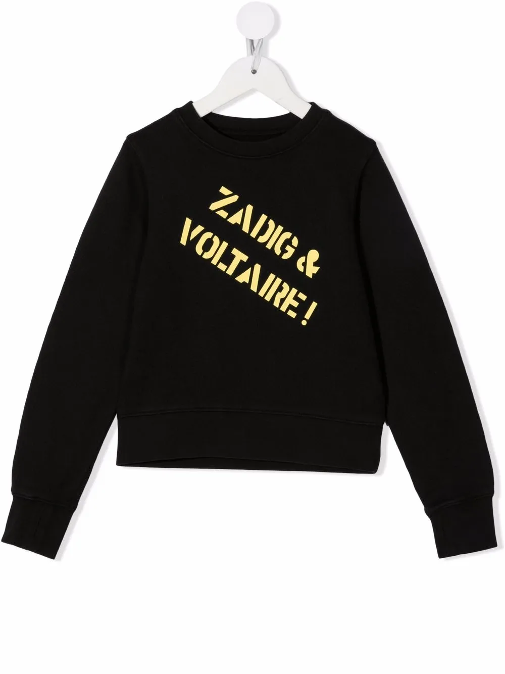 

Толстовка с логотипом Zadig & Voltaire Kids, черный