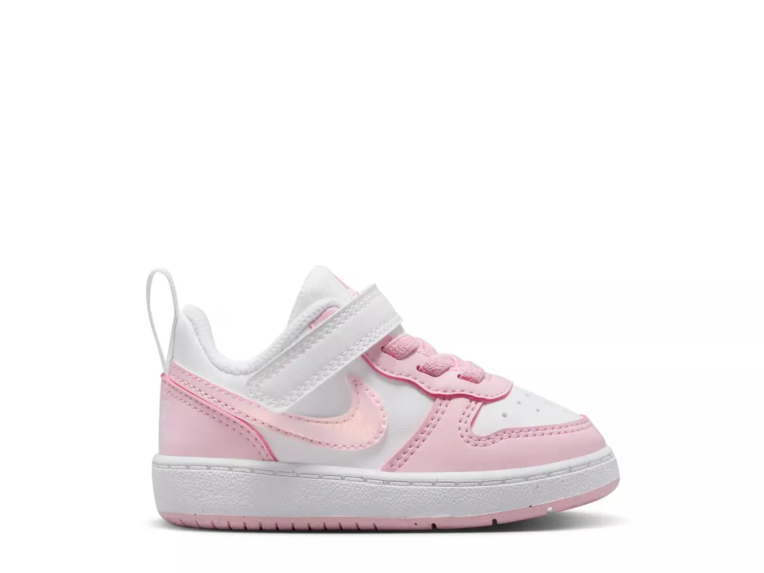 

Кроссовки Court Borough Low Recraft - детские Nike, White/Pink