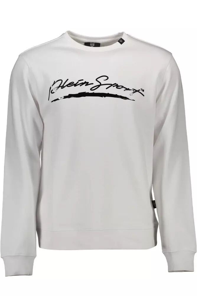 

Мужская толстовка с рисунком Plein Sport Sleek для мужчин, белый